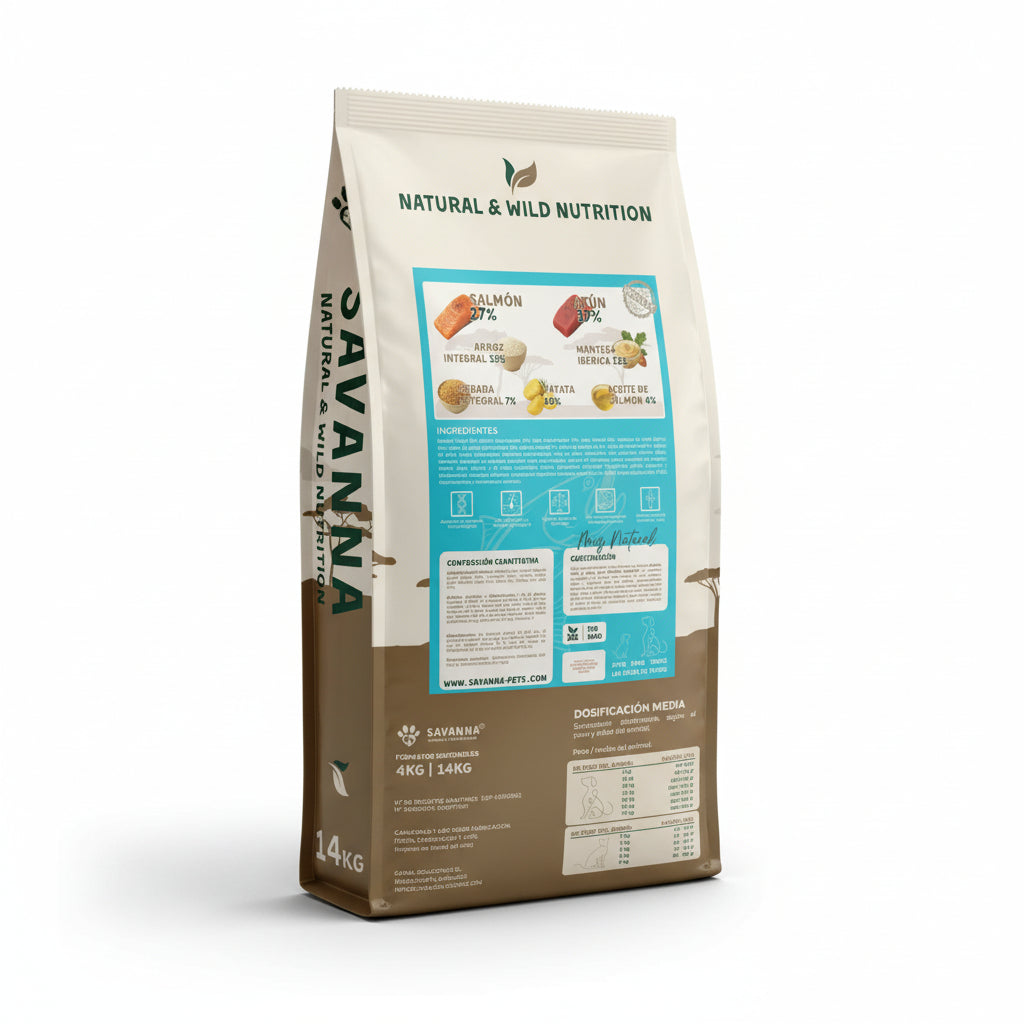 Pienso Salmón y Atún Savanna