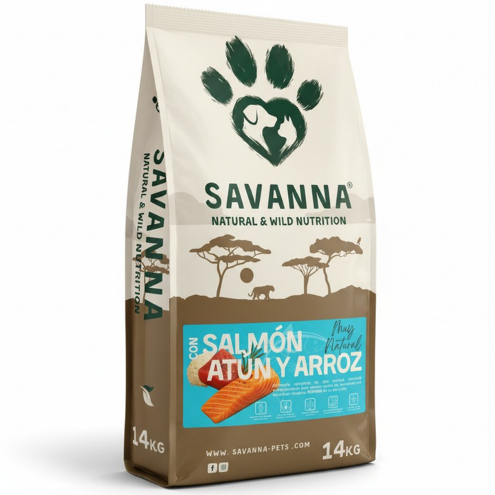 Pienso Salmón y Atún Savanna