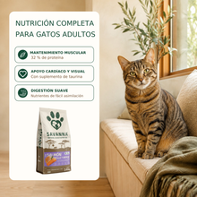 Pienso de Gato con pescado y pollo Savanna