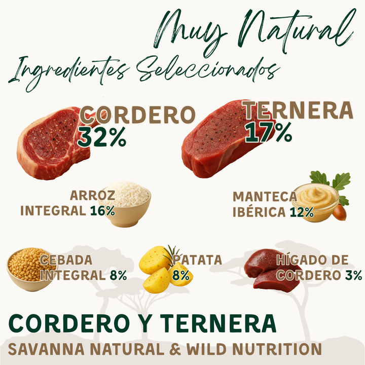 Pienso Cordero y Ternera Savanna