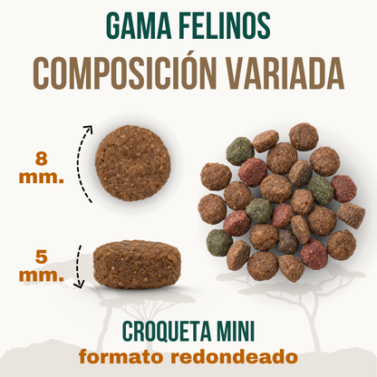Pienso de Gato con pescado y pollo Savanna