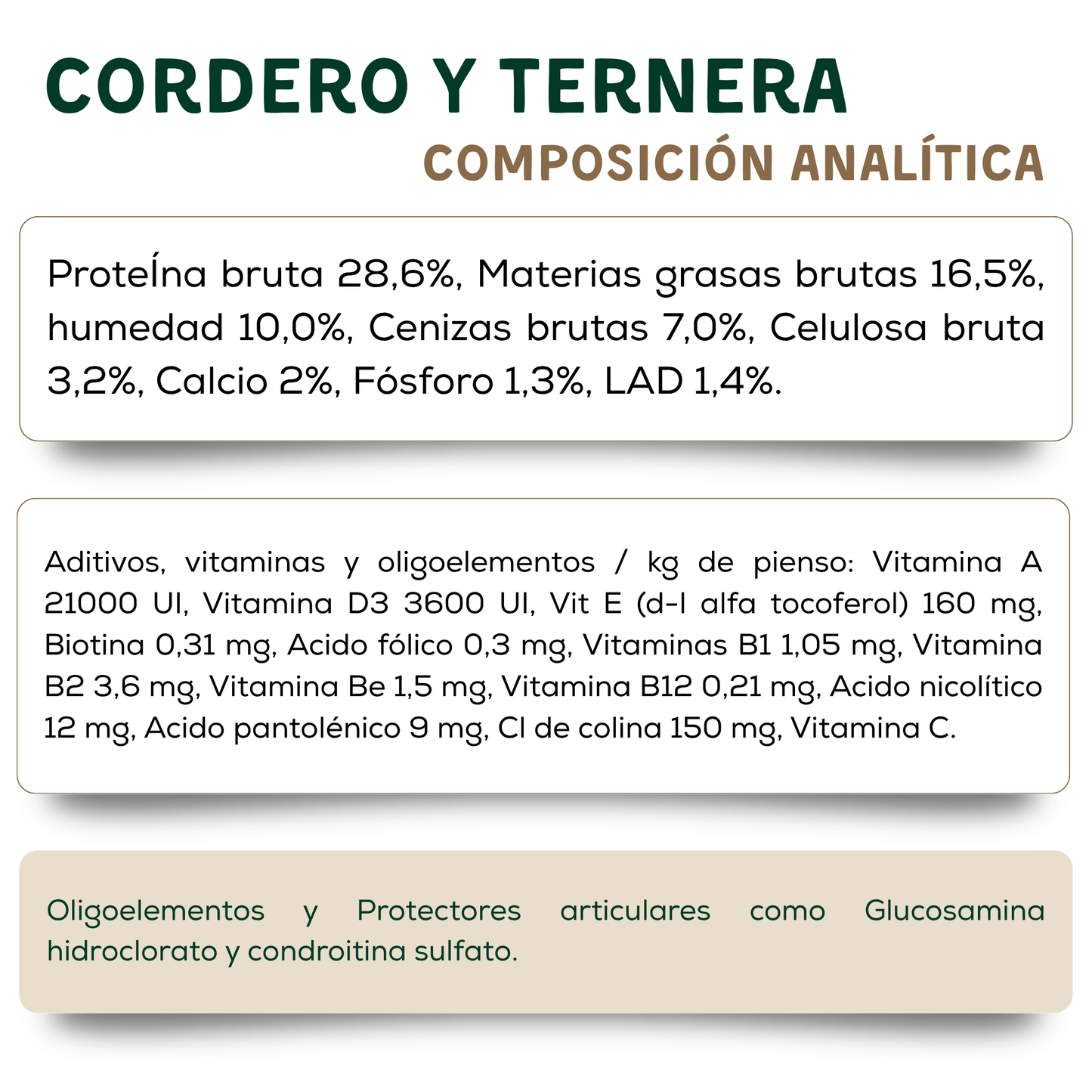 Pienso Cordero y Ternera Savanna