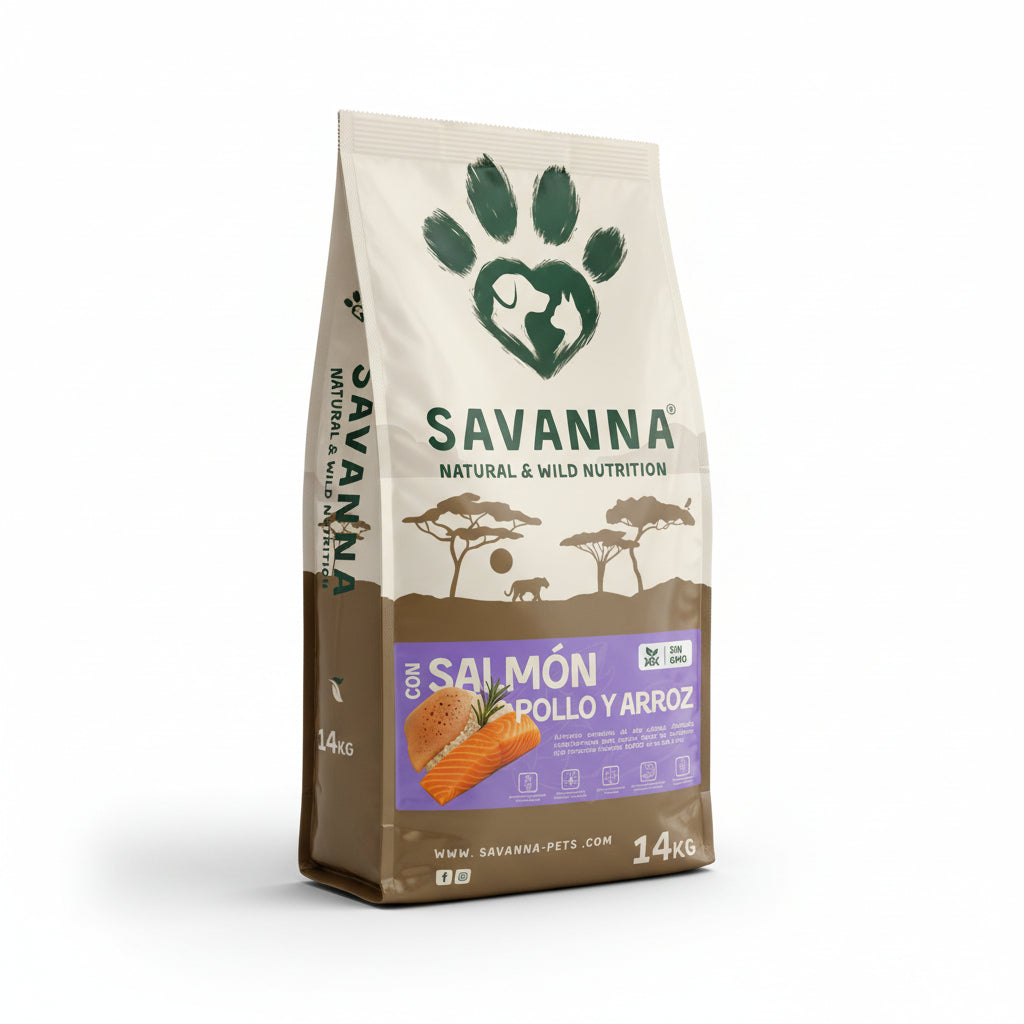 Pienso de Gato con pescado y pollo | Savanna