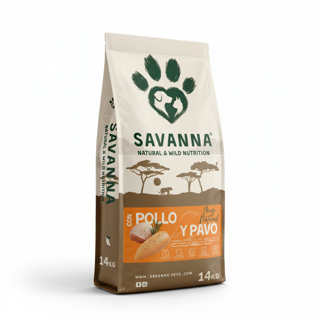 Pienso de Pollo y Pavo | Savanna