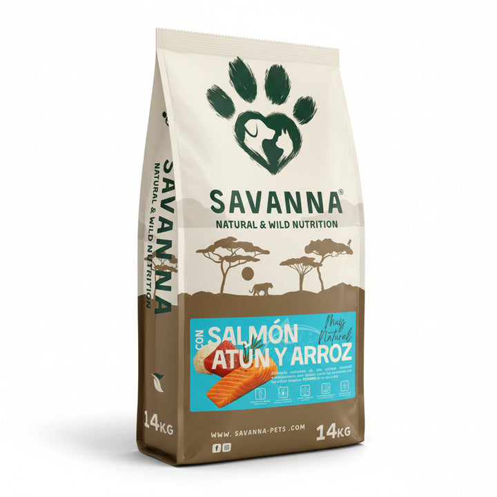 Pienso Salmón y Atún Savanna